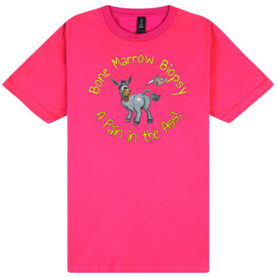 Bone Marrow Biopsy - A Pain in the Ass (Front) - Gildan Unisex Softstyle Tee  Thumbnail
