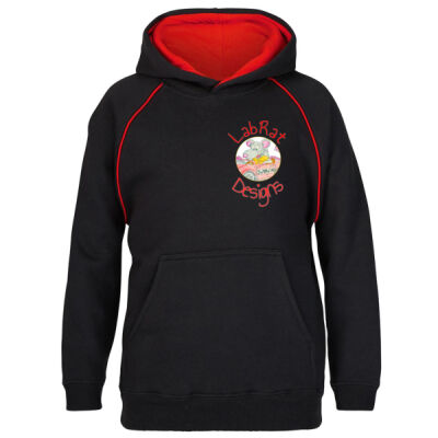 LABeRATed! - JBs Wear Kids Contrast Fleecy Hoodie Thumbnail