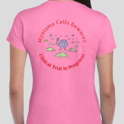Caution! CAR-T Cell at Work! - GILDAN Womens Slimfit Round Neck Tee Thumbnail