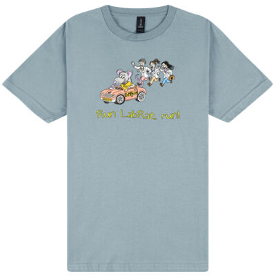 Run LabRat Run! - Gildan Unisex Softstyle Tee  Thumbnail