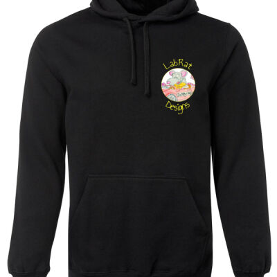 Run, LabRat, Run!!  - JBs Wear Adult Fleecy Hoodie Thumbnail