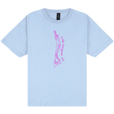 Life begins at 60 - Gildan Kids Softstyle Tee Thumbnail